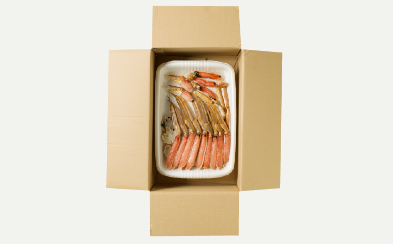 生食可！カット済み生ずわいがに700～800g×1P A-11225