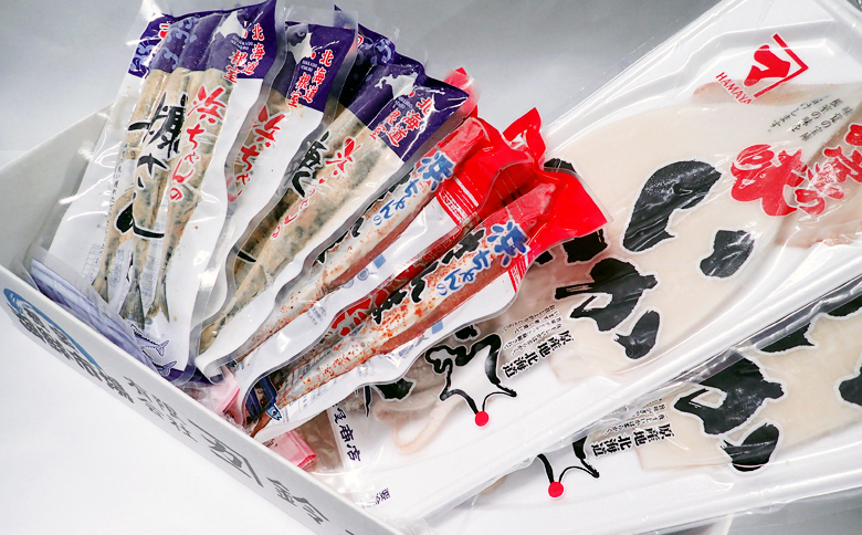 【北海道根室産】いか一夜干し2枚・さんま明太4尾・糠さんま9尾 A-11257