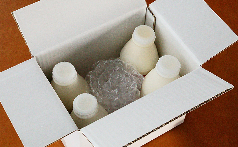 ＜12月17日決済分まで年内配送＞【北海道根室産】低温殺菌牛乳800ml×4本 A-13025