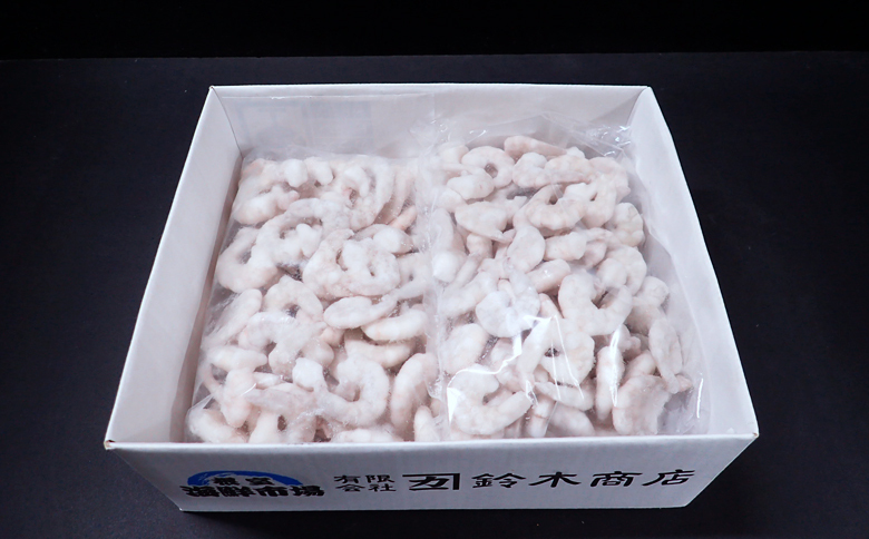 むきバナメイエビ約800g×2P(計約1.6kg)(背ワタ除去済み) A-14262