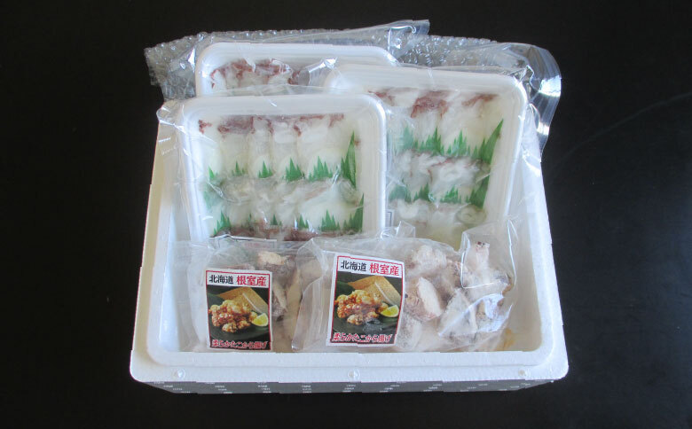 ＜12月21日決済分まで年内配送＞【北海道根室産】タコしゃぶ・唐揚げ用たこセット A-19015