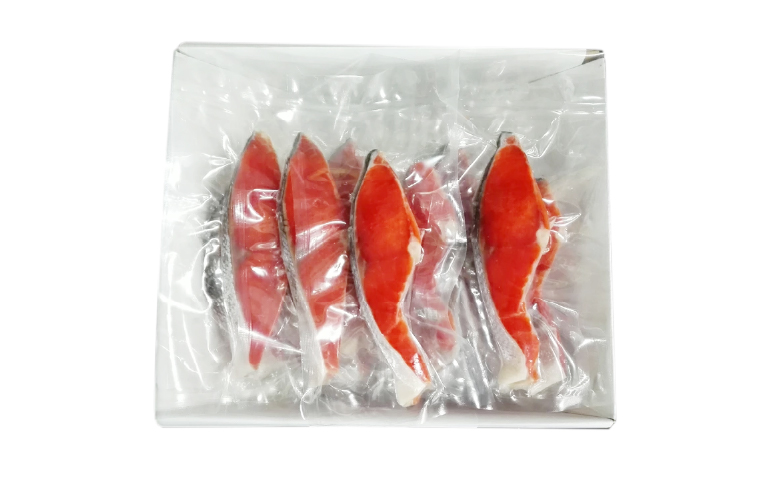 根室海鮮市場＜直送＞甘汐天然紅鮭1切×18P(約1kg) A-28136