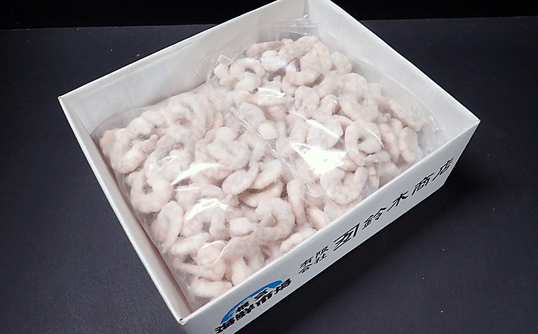 ＜12月10日決済分まで年内配送＞根室海鮮市場＜直送＞むきバナメイエビ約800g×2P(計約1.6kg)(背ワタ除去済み) A-28249