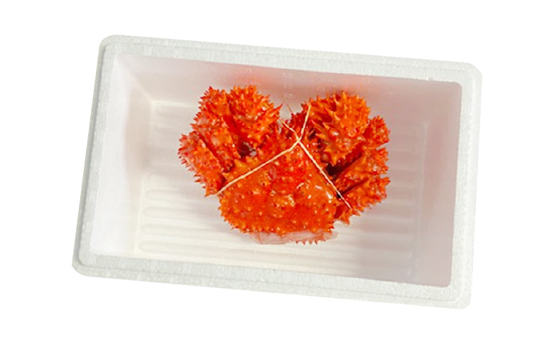【北海道根室産】花咲かに500g前後～650g前後×1尾【12/31決済分まで1月中配送】 A-36054