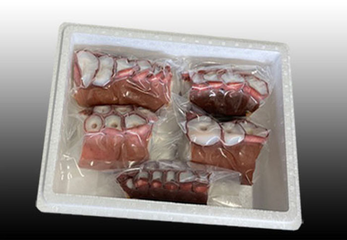 ＜12月21日決済分まで年内配送＞【北海道根室産】たこ足ブロック3～6P(計800g前後～1.4kg前後) A-70059