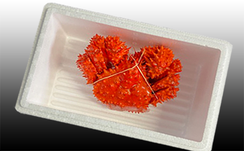 ＜12月21日決済分まで年内配送＞【北海道根室産】花咲かに500g前後～650g前後×1尾 A-76029