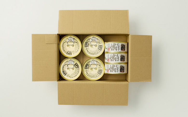 【北海道根室産】むすび昆布煮付95g×7缶 A-78022