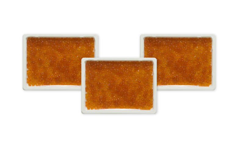 ＜12月10日決済分まで年内配送＞いくら醤油漬(鮭卵)160g×3P(計480g) B-11012