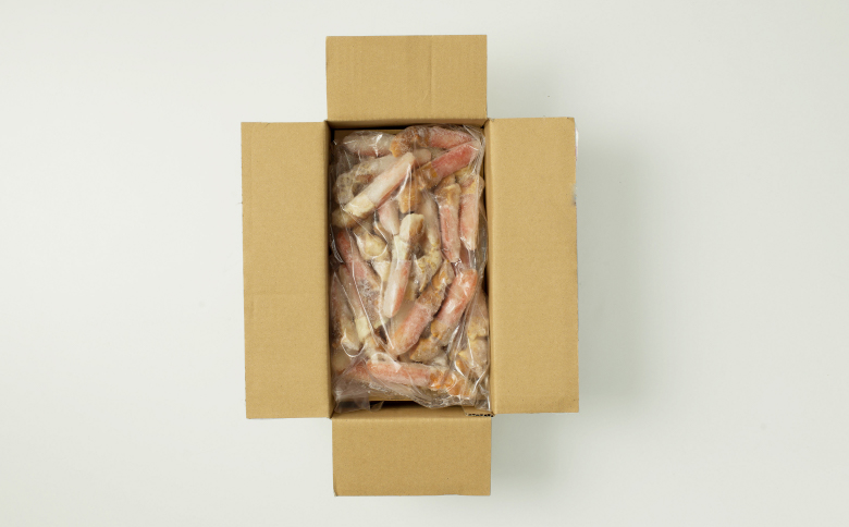 生食用本ズワイガニ爪下棒肉ポーション1.2kg B-11084