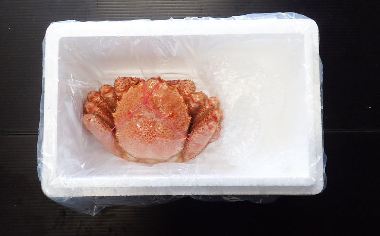 ＜12月10日決済分まで年内配送＞ボイル毛がに540～650g×1尾 B-14123