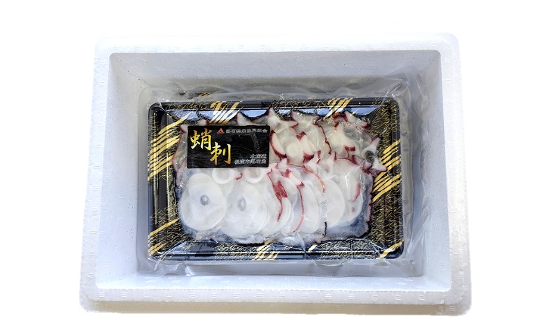 ＜12月14日決済分まで年内配送＞【北海道根室産】水蛸ボイルたこ足スライス150g×4P(計600g) B-20004