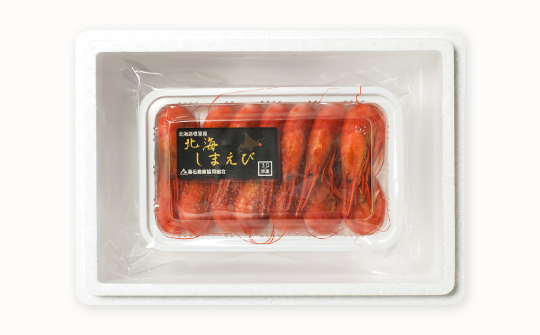 【北海道根室産】北海しまえび250g×2P(計22～32尾) B-20013