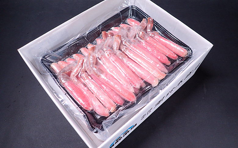 根室海鮮市場＜直送＞ずわいがにしゃぶしゃぶ用ポーション700g(32～42本) B-28055