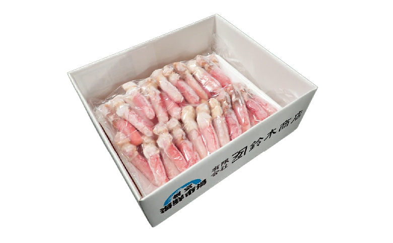 根室海鮮市場＜直送＞生食用本ズワイガニ爪下棒肉ポーション1.2kg B-28084