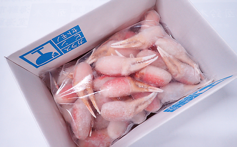 根室海鮮市場＜直送＞生食用本ズワイガニ爪ポーション1.2kg B-28086