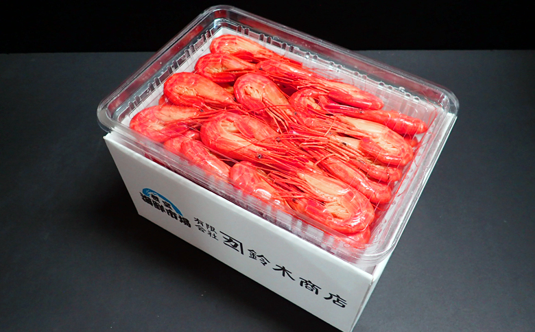 ＜12月10日決済分まで年内配送＞根室海鮮市場<直送>北海しまえび500g×2P B-28119