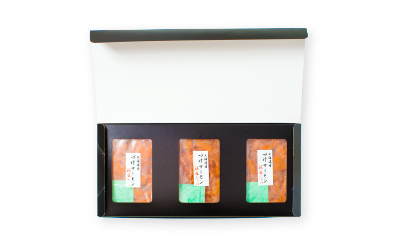 ＜12月21日決済分まで年内配送＞【北海道根室産】＜鮭匠ふじい＞漬けサーモン丼の具14P B-42026