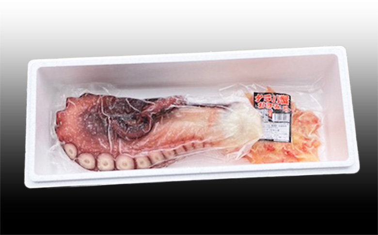 【12/31決済分まで1月中配送】 【北海道根室産】お刺身用たこ足・タラバガニむき身セット B-76038