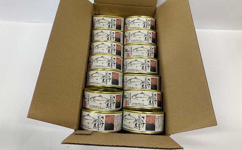 ＜12月21日決済分まで年内配送＞からふとます水煮95g×14缶 B-78021