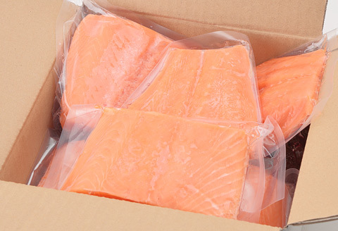 生食可アトランティックサーモン5～7P(計1.5kg前後) B-81017