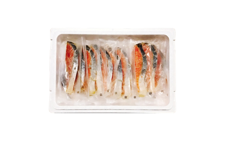 塩キングサーモン1切(約100g)×9P＆キングサーモンみりん漬け1切(約80g)×9P C-09024