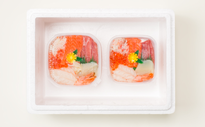 海鮮丼の具7種盛り×3P・6種盛り詰合せ×5P C-10002