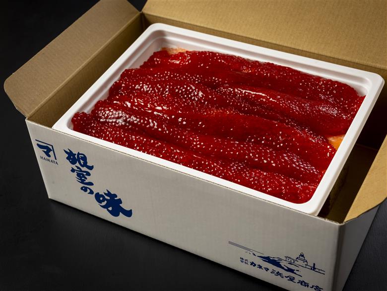 ＜12月17日決済分まで年内配送＞醤油筋子(紅子)250g×3P B-32057