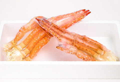 ＜12月21日決済分まで年内配送＞イバラガニの脚2肩(計1.5kg前後) C-58017