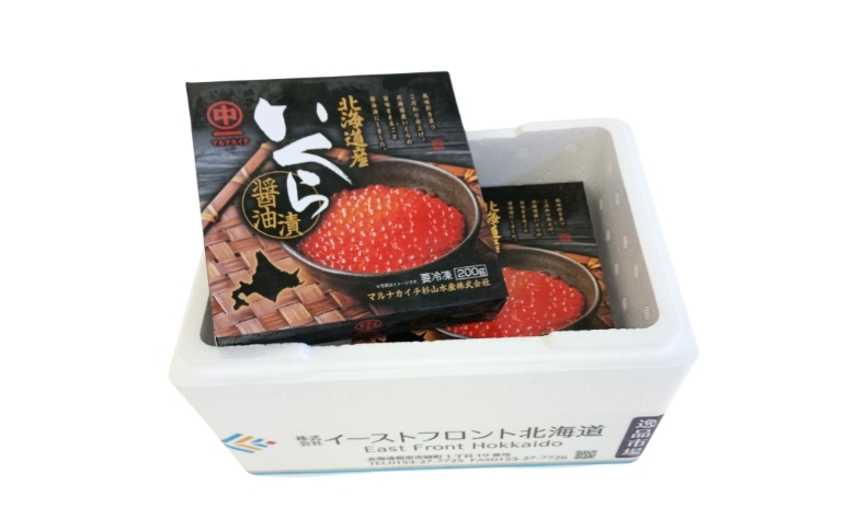 【北海道根室産】いくら醤油漬け200g×2P C-83006