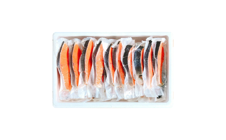 塩キングサーモン切り身1切(約100g)×40P D-09010