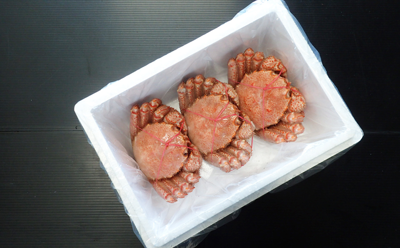 ボイル毛がに540～650g×3尾 D-11055