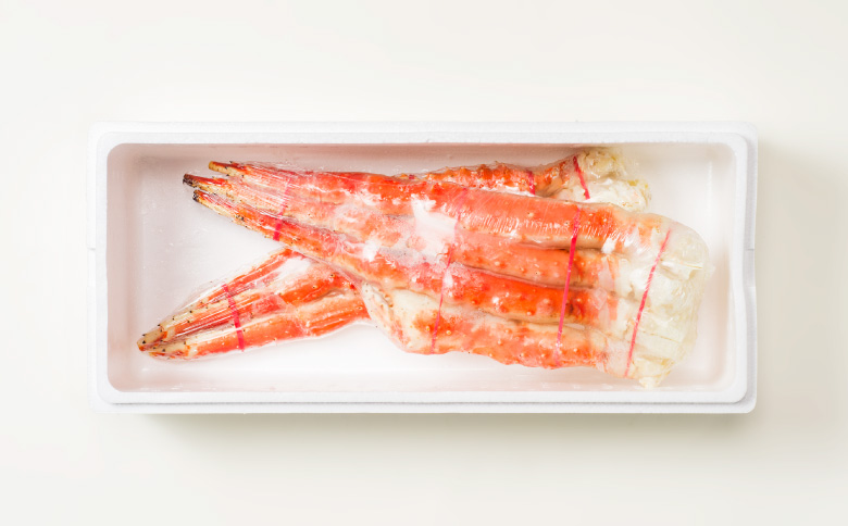 根室海鮮市場＜直送＞ボイルたらばがに脚約1kg×2肩 D-28048