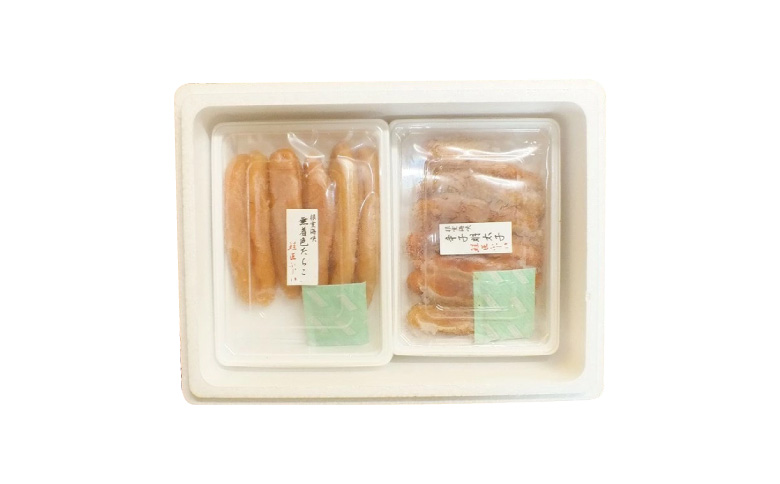 【北海道根室産】<鮭匠ふじい>熟成たらこ500g×3P・辛子明太子500g×2P D-42005