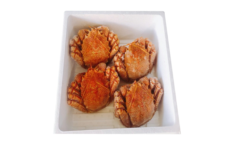 ＜12月21日決済分まで年内配送＞毛かに400g前後～550g前後×4尾 D-70040