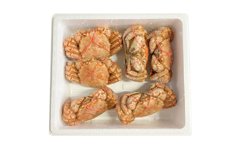 ＜12月21日決済分まで年内配送＞毛かに400g前後～550g前後×6尾 E-70007