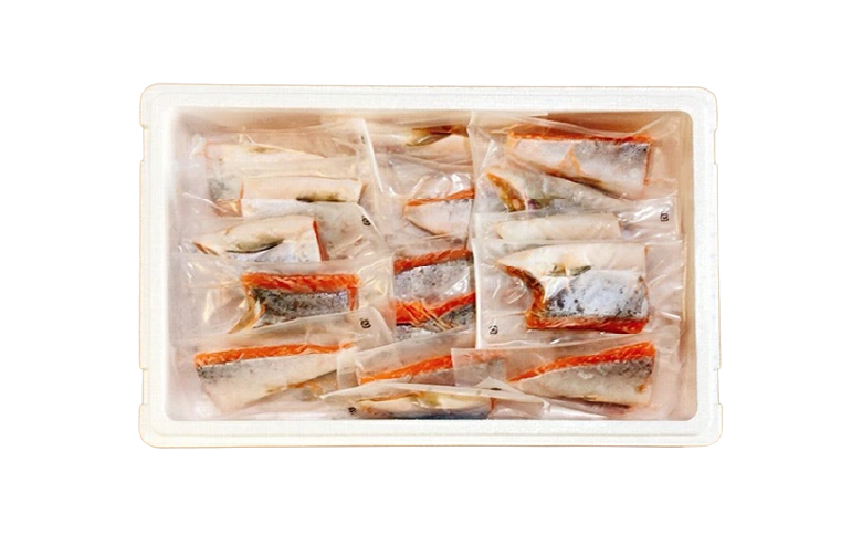 とろサーモンハラミ燻製焼き5.5kg(1切個包装真空) F-09009