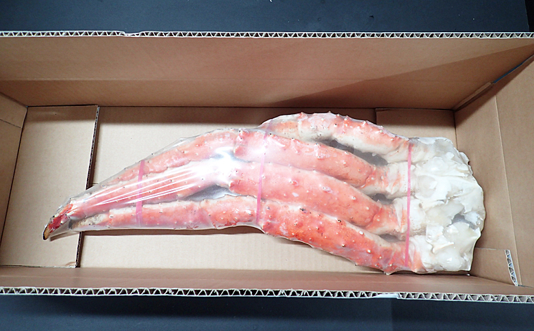 ＜12月10日決済分まで年内配送＞ボイルたらばがに脚約1.5kg×1肩 F-14028