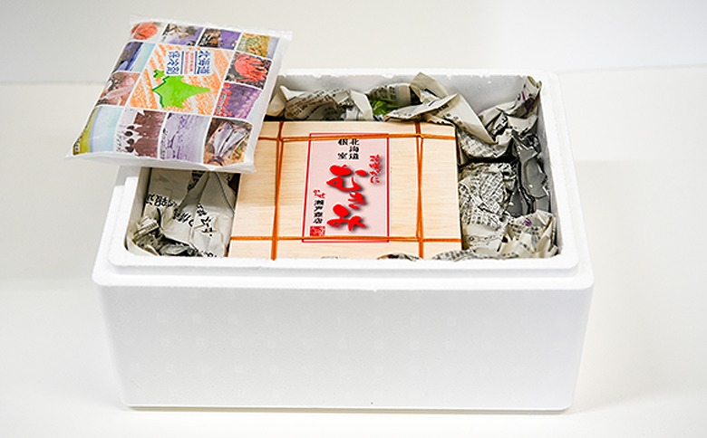 【12/31決済分まで1月中配送】 【北海道根室産】花咲かにむき身500g×2P（化粧箱入） F-29001