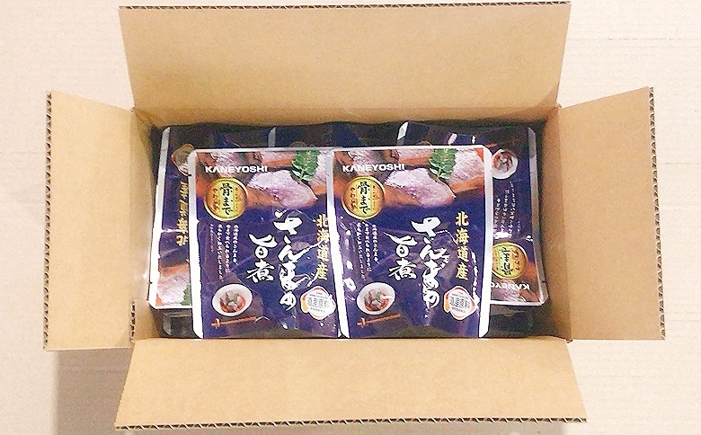 【北海道根室産】さんまの旨煮14P G-09009