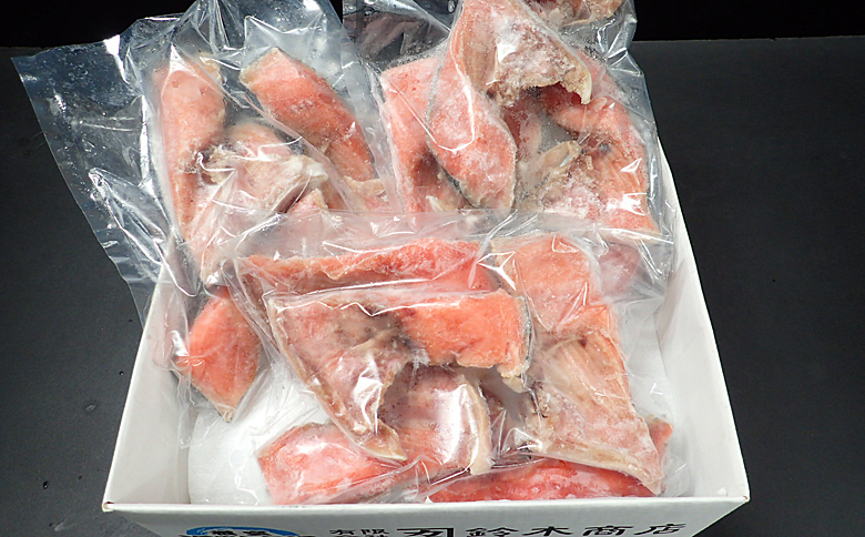 甘汐天然秋鮭カマ500g×3P(計1.5kg) G-14042