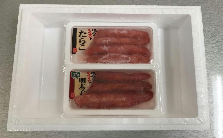 たらこ140g・辛子明太子140g G-18003