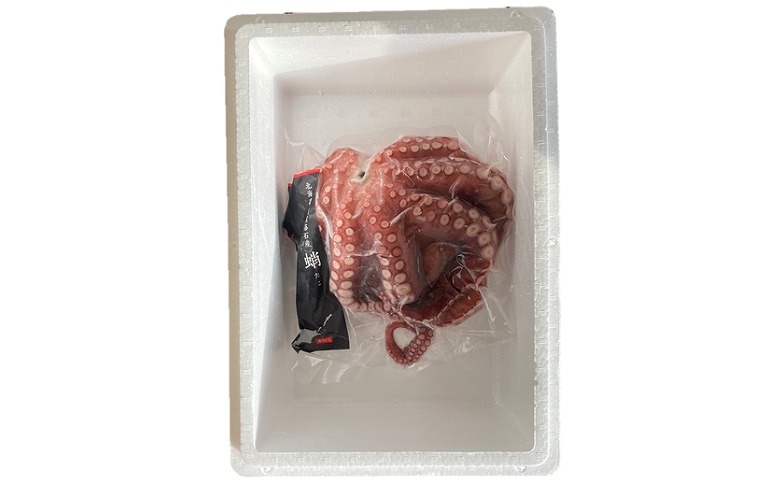 ＜12月14日決済分まで年内配送＞【北海道根室産】柳蛸ボイル1杯(800g) G-20005