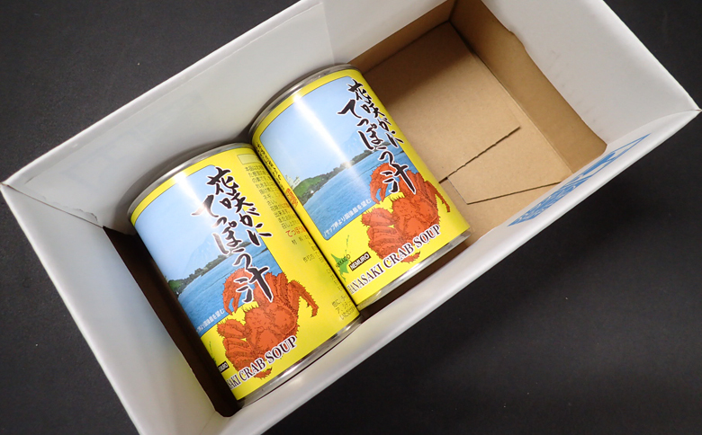 ＜12月10日決済分まで年内配送＞【北海道根室産】根室海鮮市場＜直送＞花咲がにてっぽう汁425g×2缶 G-28026