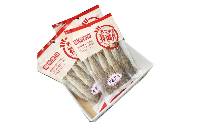 根室海鮮市場＜直送＞干しコマイ(珍味)140g×3P G-28034