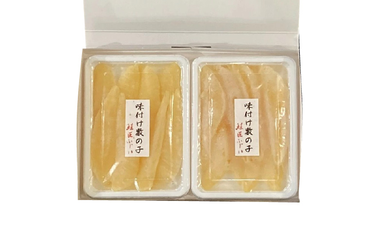 ＜12月21日決済分まで年内配送＞＜鮭匠ふじい＞味付け数の子120g×2P(小分け) G-42006