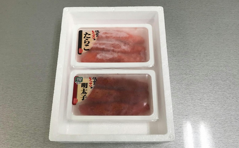 たらこ140g・辛子明太子140g G-43005