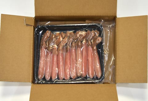 ＜12月21日決済分まで年内配送＞お刺身OK！生本ずわいがに棒肉ポーション400～500g×1P B-25024