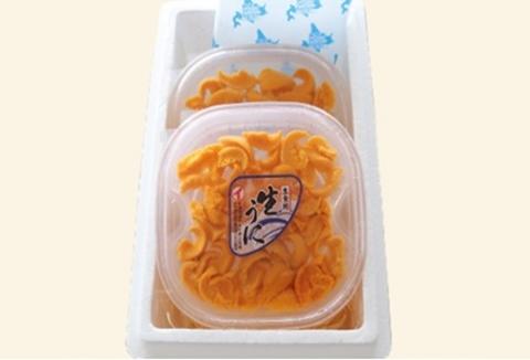 エゾバフンウニ塩水パック70～80g×2P[2026年2月下旬以降発送] B-40022