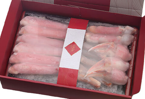 ＜12月21日決済分まで年内配送＞【生食可】カット済み生ずわいがに1.3～1.5kg×1P B-38005