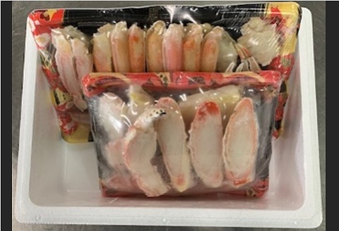 ＜12月21日決済分まで年内配送＞カット済ボイルかに脚2種(棒肉・肩肉・爪肉)計850g F-01012